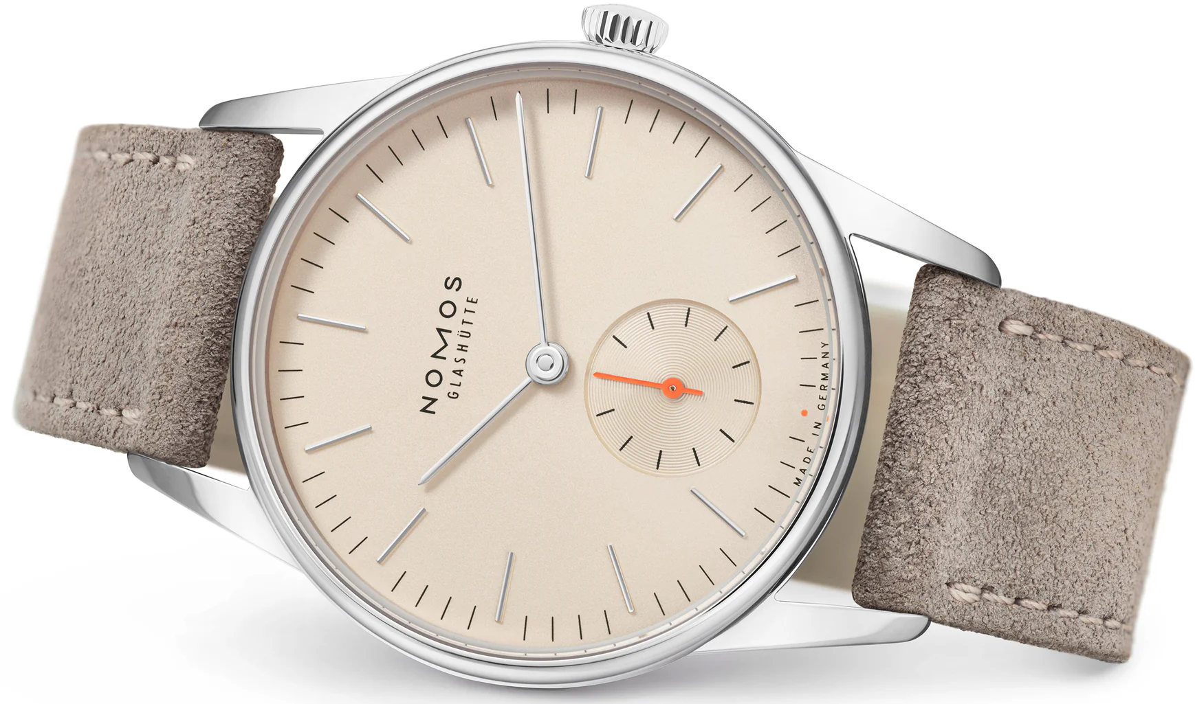 Nomos Glashutte Orion 33 Champagne Sapphire Crystal - Image 3
