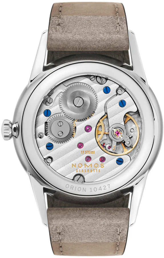 Nomos Glashutte Orion 33 Midnight Blue Sapphire Crystal Watch - Image 2