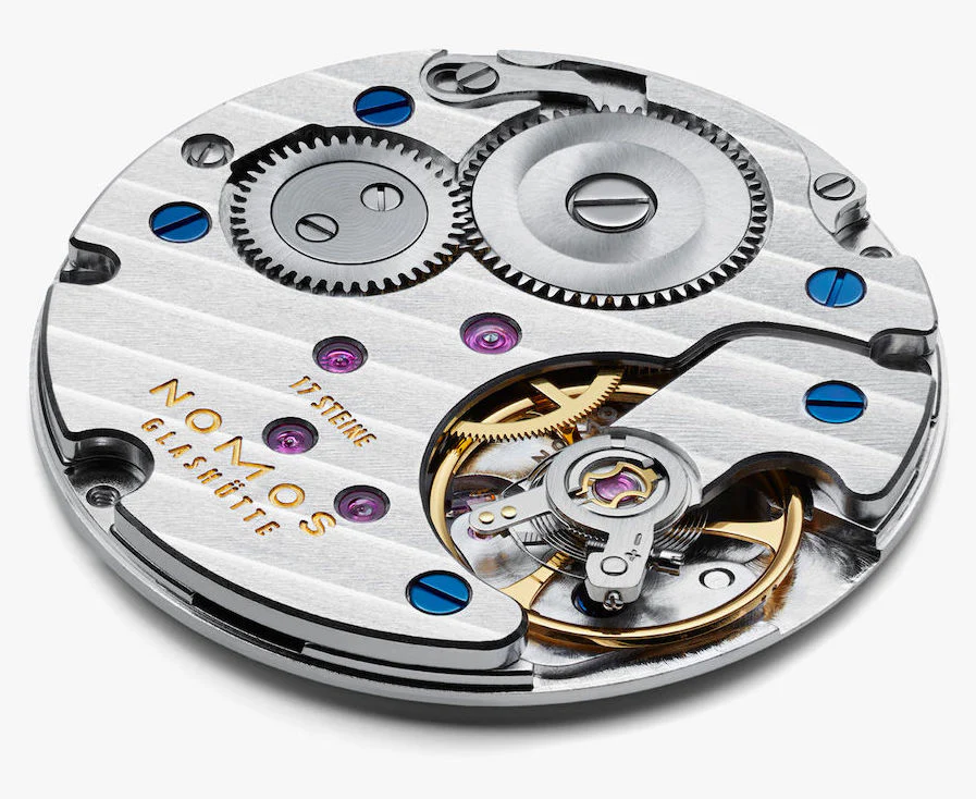 Nomos Glashutte Orion 33 Midnight Blue Steel Back Watch - Image 7