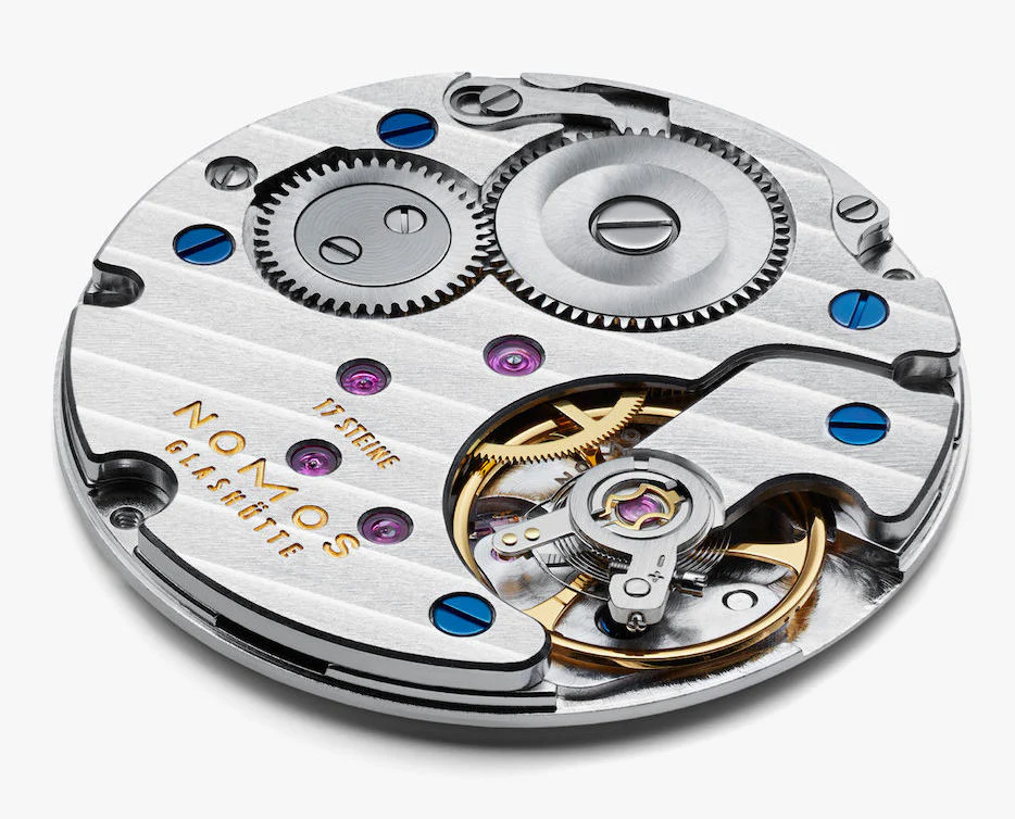 Nomos Glashutte Orion 38 Midnight Blue Sapphire Crystal - Image 9