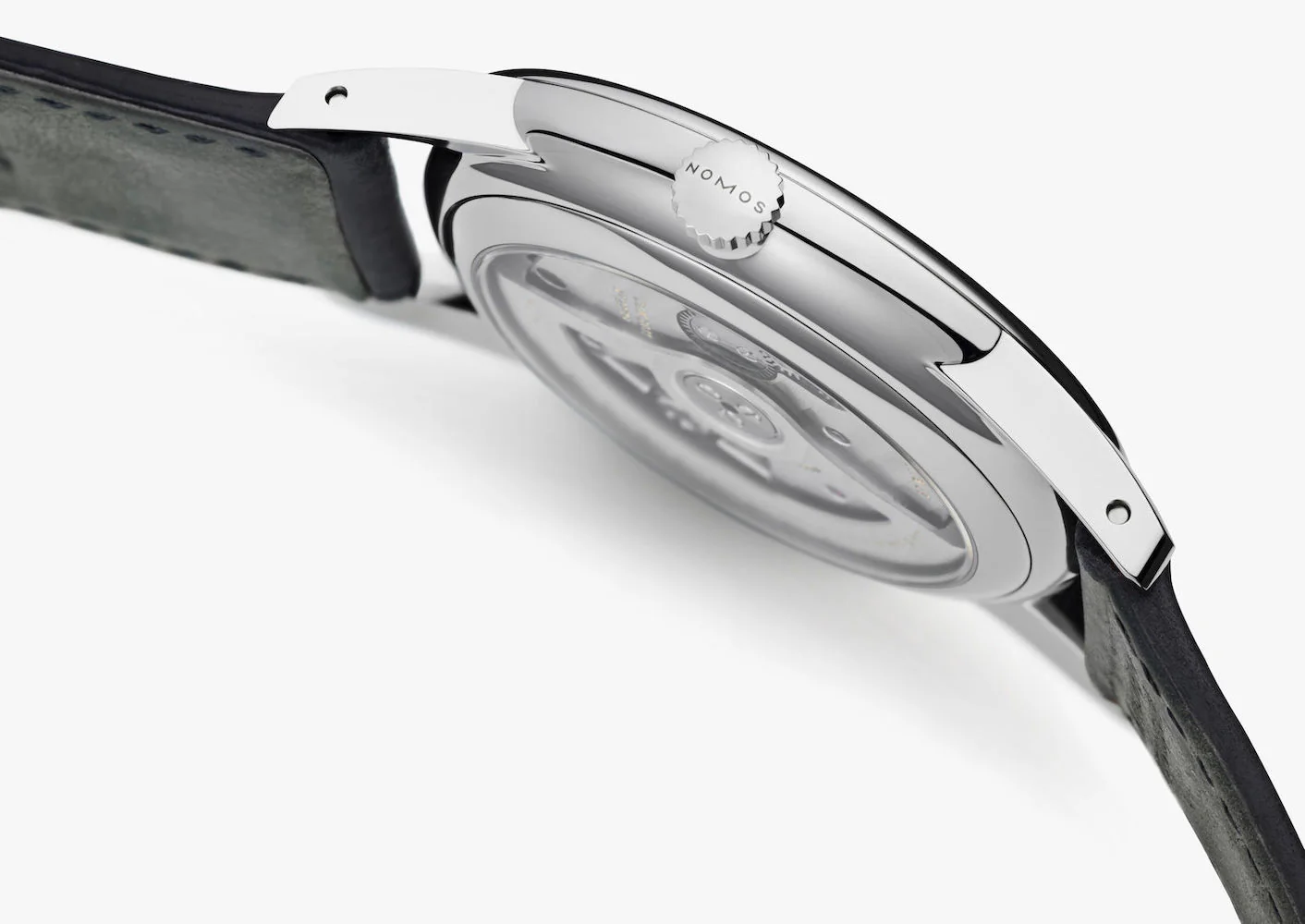 Nomos Glashutte Orion Neomatik 39 Silvercut Sapphire Crystal - Image 6