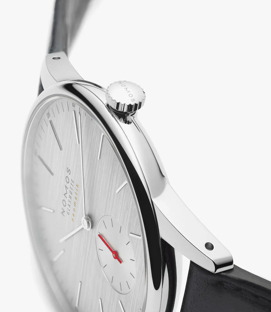 Nomos Glashutte Orion Neomatik 39 Silvercut Sapphire Crystal - Image 7