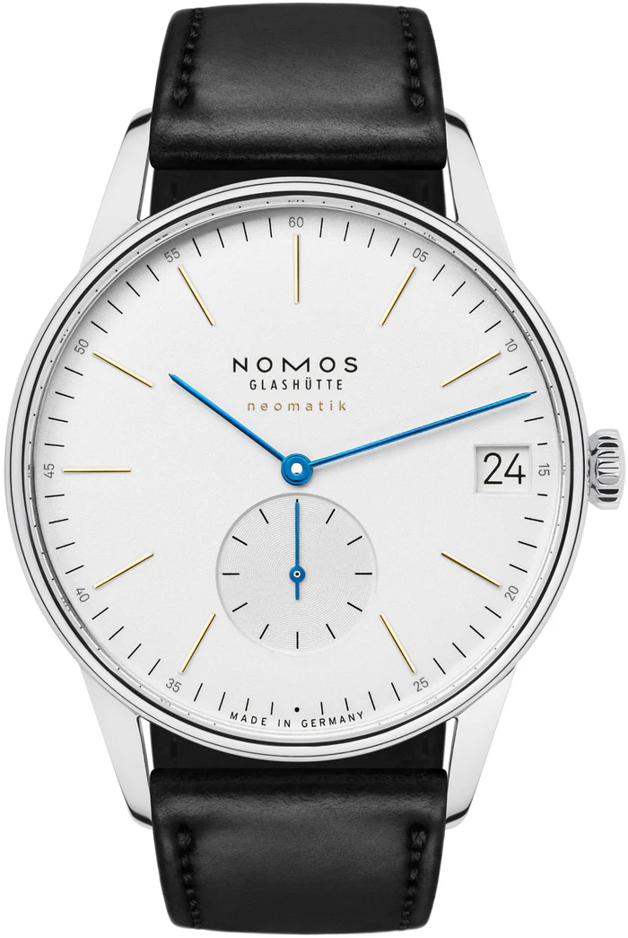 Nomos Glashutte Orion Neomatik 41 Date Sapphire Crystal