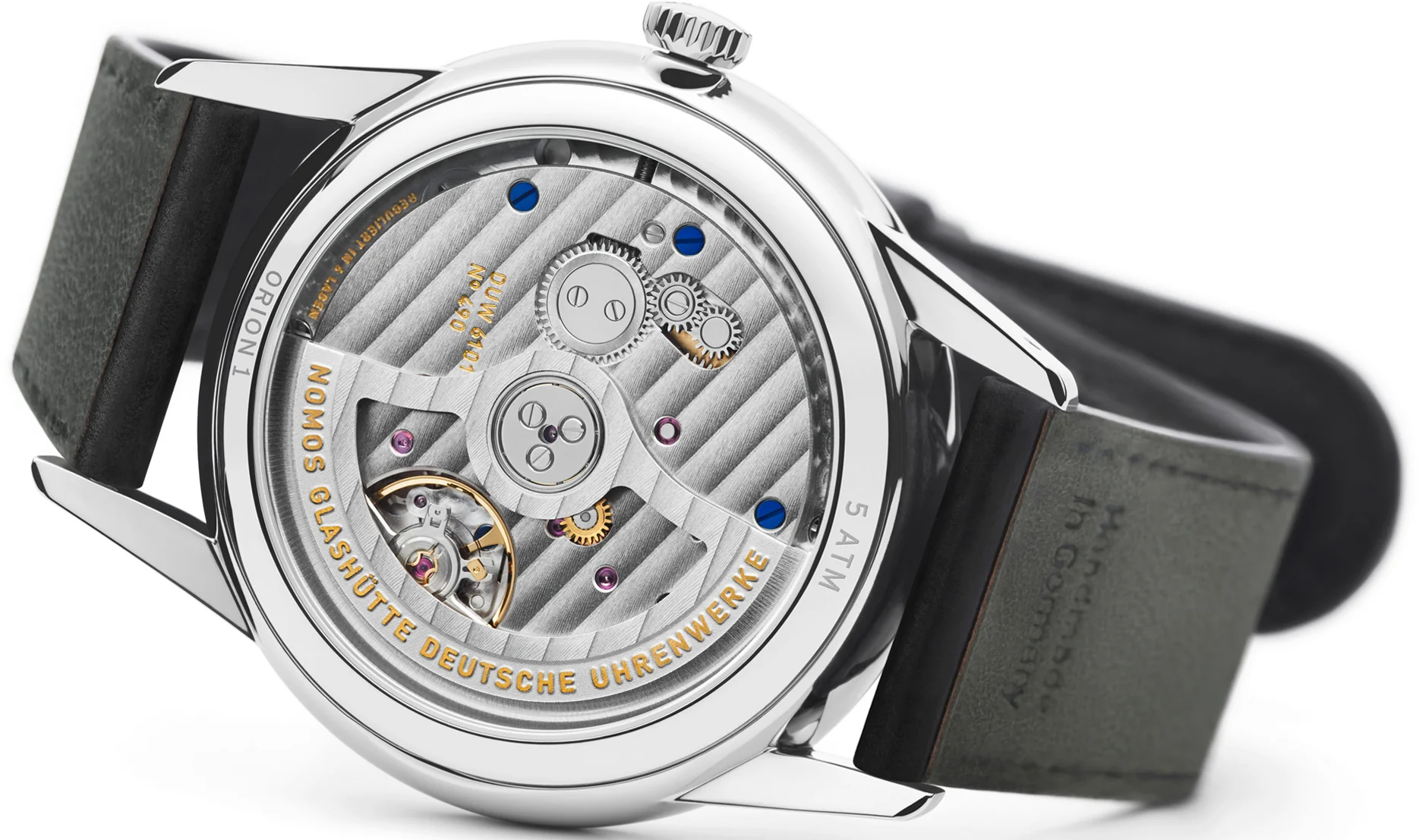 Nomos Glashutte Orion Neomatik 41 Date Sapphire Crystal - Image 4