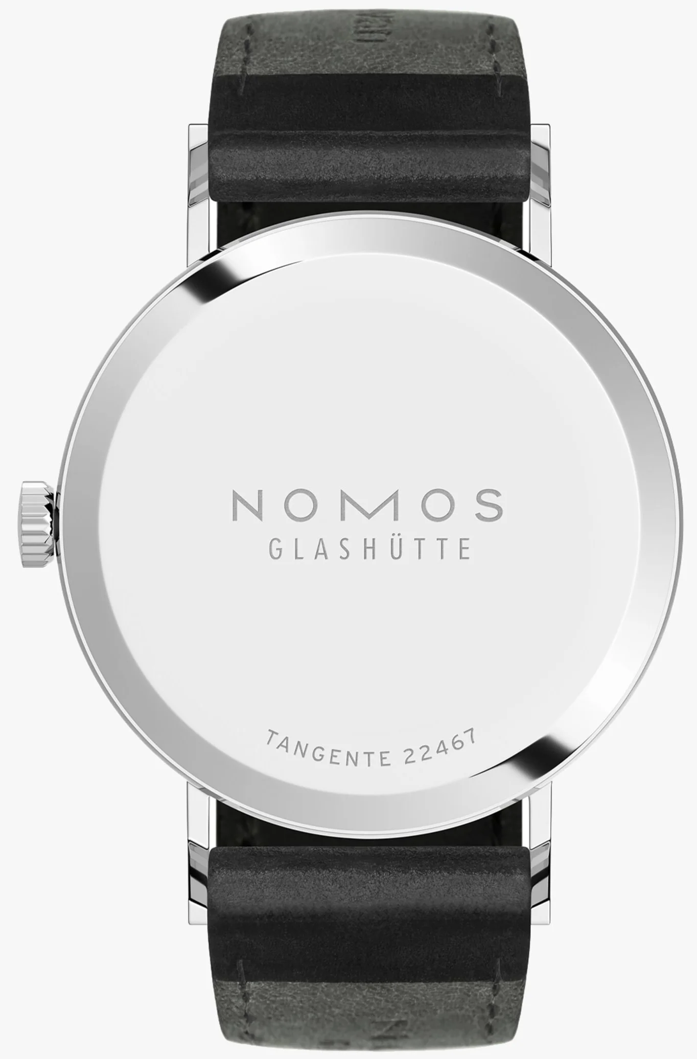 Nomos Glashutte Tangente 2Date Steel Back Watch - Image 2
