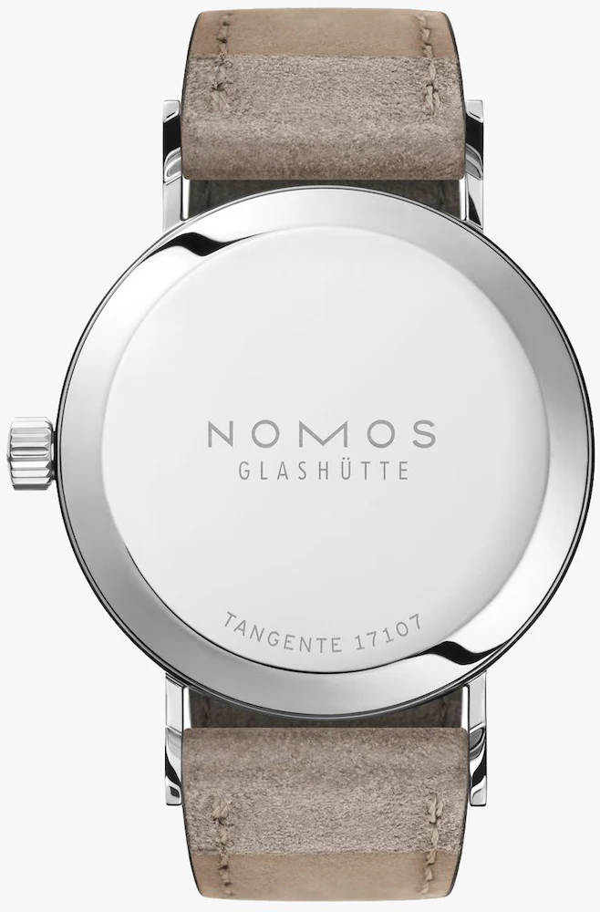 Nomos Glashutte Tangente 33 Duo Steel Back Watch - Image 2