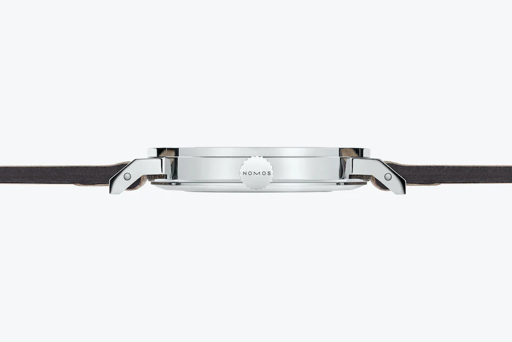 Nomos Glashutte Tangente Midnight Blue Steel Back Watch - Image 6