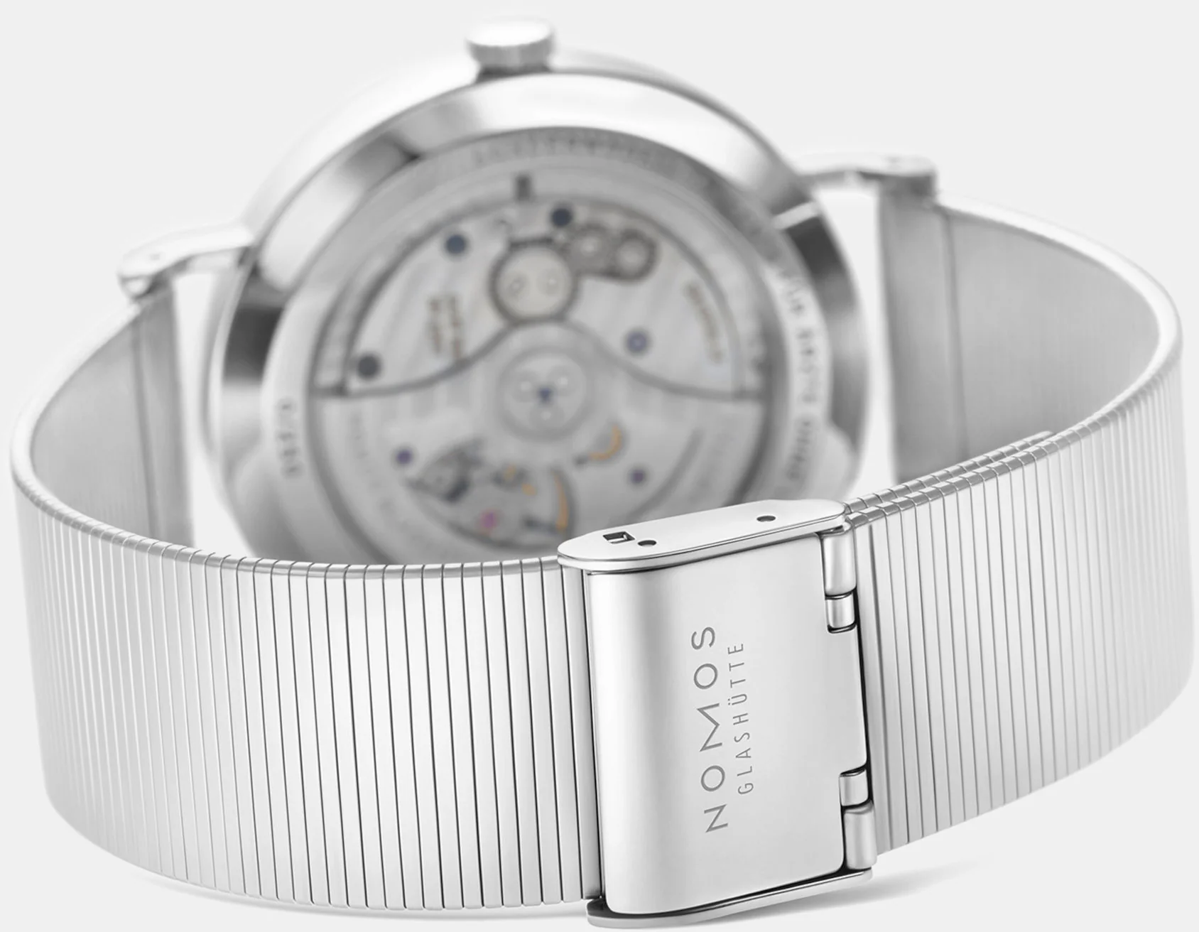 Nomos Glashutte Watch Tangente Neomatik 39 Arzte Ohne Grenzen Limited Edition - Image 3