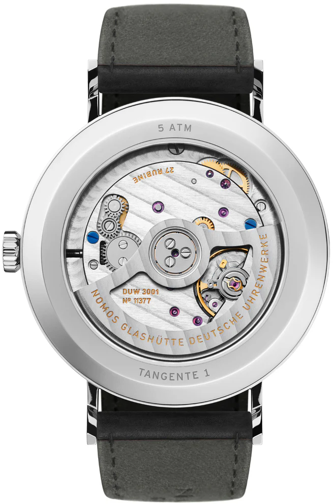 Nomos Glashutte Tangente Neomatik 39 Nachtblau Sapphire Crystal Watch - Image 2