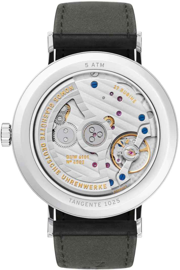 Nomos Glashutte Watch Tangente Neomatik 41 Update Ruthenium Sapphire Crystal - Image 2