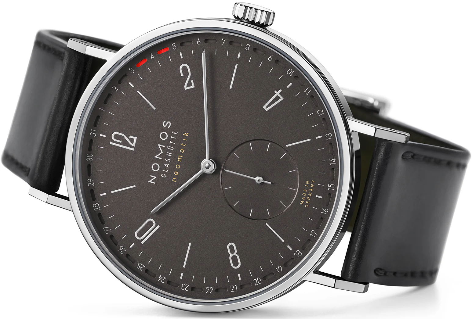 Nomos Glashutte Watch Tangente Neomatik 41 Update Ruthenium Sapphire Crystal - Image 3