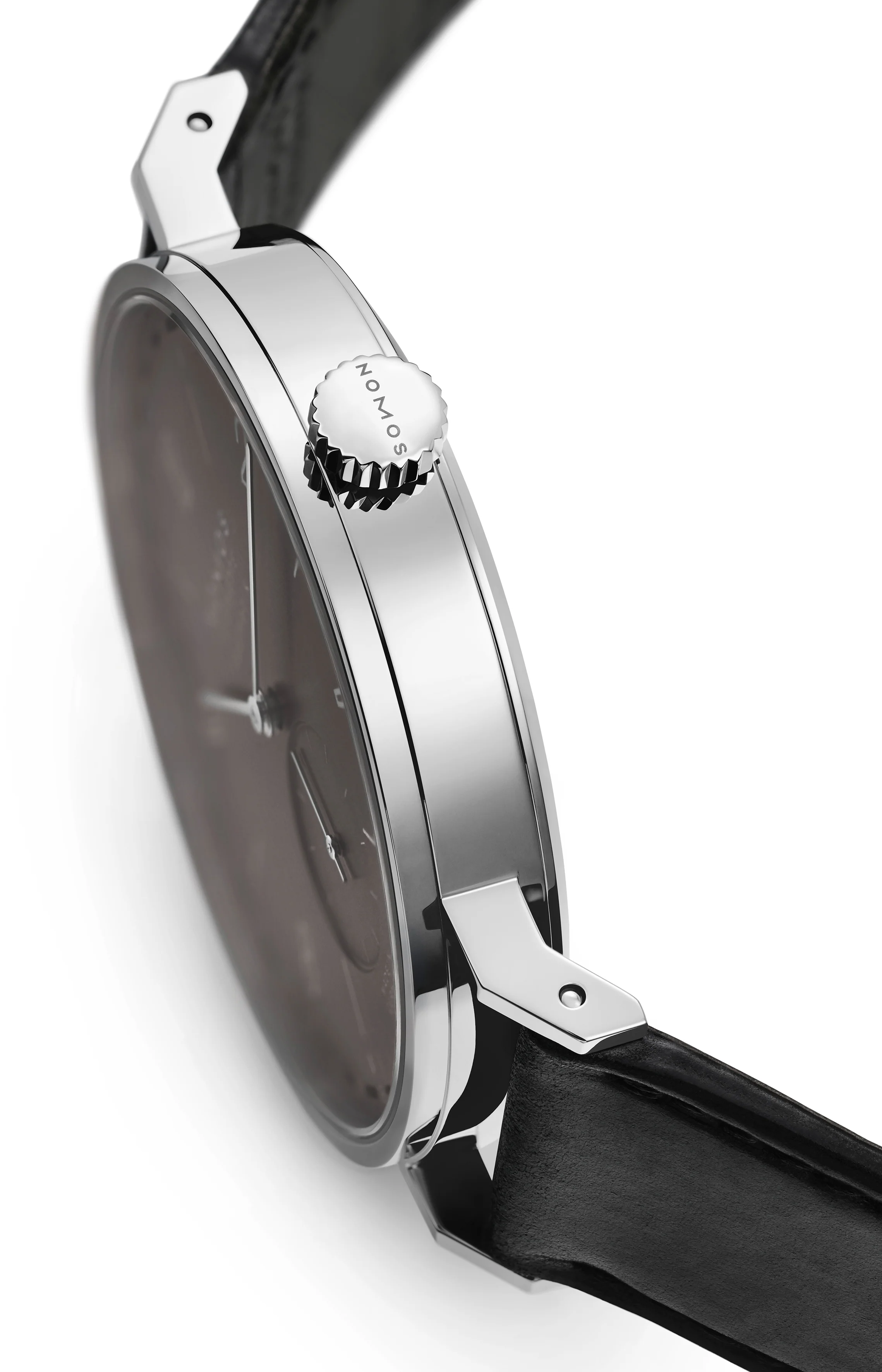 Nomos Glashutte Watch Tangente Neomatik 41 Update Ruthenium Sapphire Crystal - Image 4