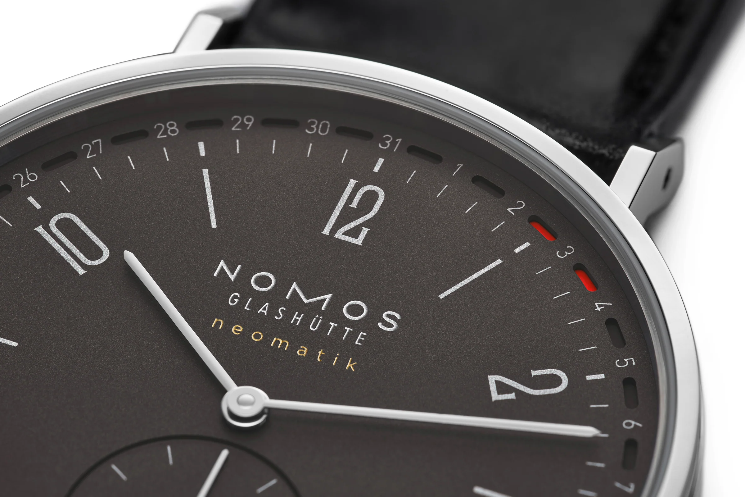 Nomos Glashutte Watch Tangente Neomatik 41 Update Ruthenium Sapphire Crystal - Image 5