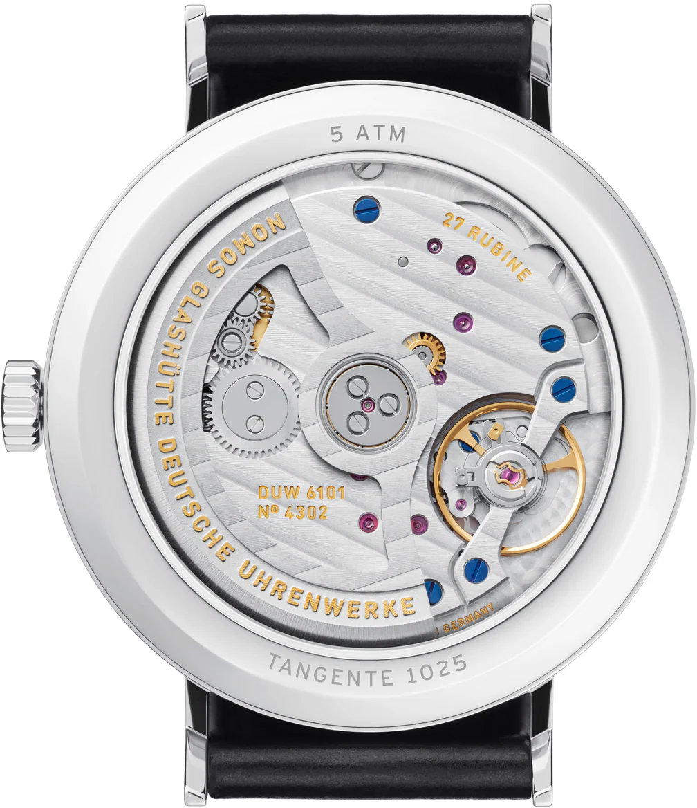 Nomos Glashutte Watch Tangente Neomatik 41 Update Ruthenium Sapphire Crystal - Image 6