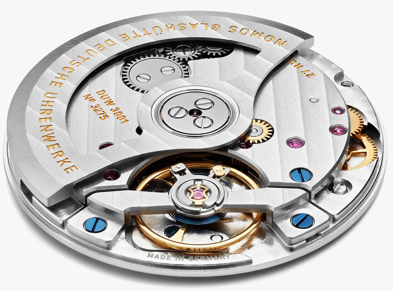 Nomos Glashutte Tangente Neomatik Platinum Grey Steel Back Watch - Image 6