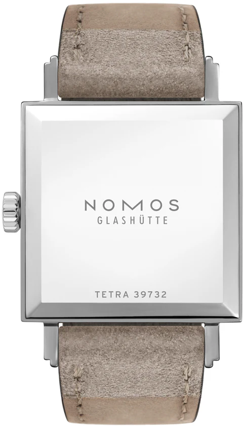 Nomos Glashutte Tetra 27 Champagne Steel Back Watch - Image 2