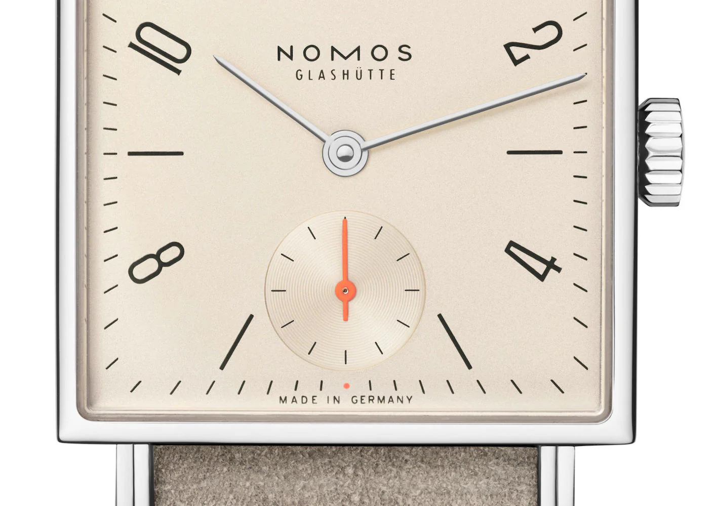 Nomos Glashutte Tetra 27 Champagne Steel Back Watch - Image 4