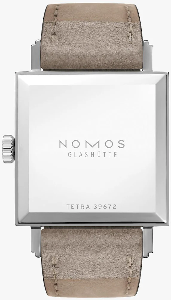 Nomos Glashutte Tetra 27 Duo Steel Back Watch - Image 2