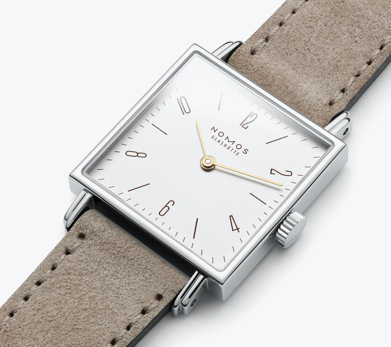 Nomos Glashutte Tetra 27 Duo Steel Back Watch - Image 3