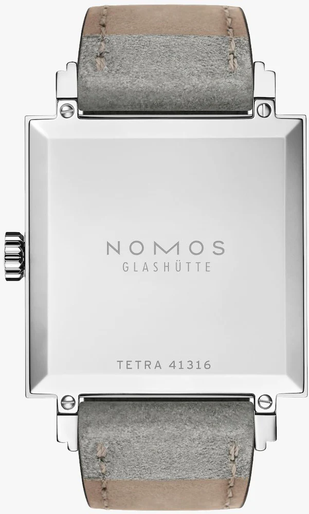 Nomos Glashutte Watch Tetra Divine Spark Steel Back - Image 2