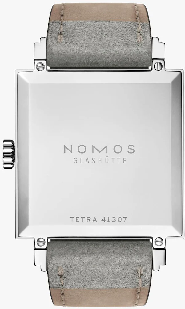 Nomos Glashutte Watch Tetra Fidelio Steel Back - Image 2