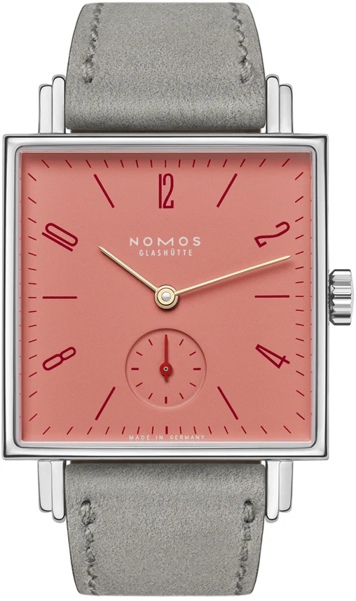 Nomos Glashutte Watch Tetra Grenadine Sapphire Crystal