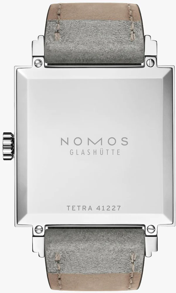 Nomos Glashutte Watch Tetra Immortal Beloved Steel Back - Image 2