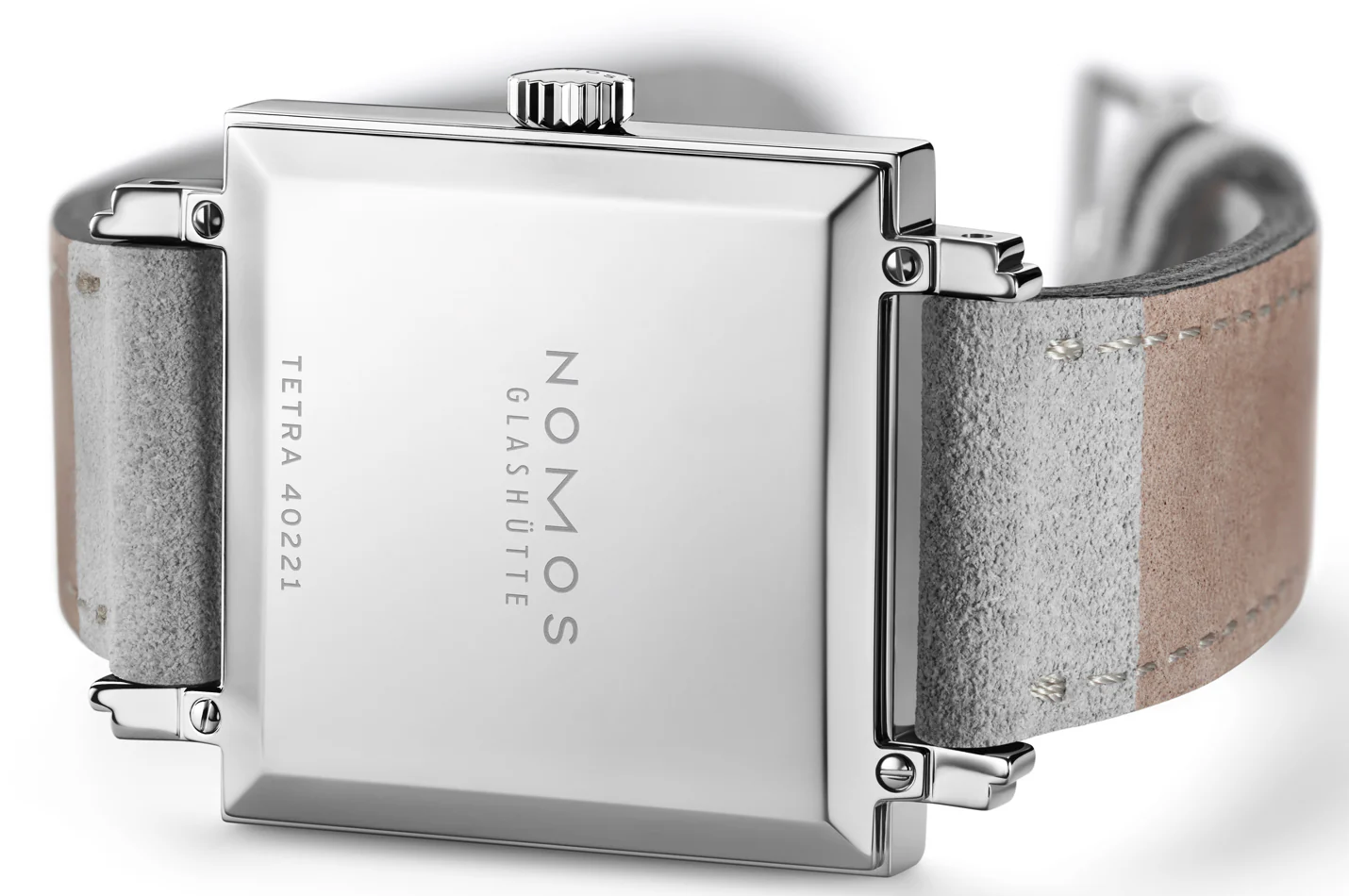 Nomos Glashutte Tetra Matcha Steel Back Watch - Image 4