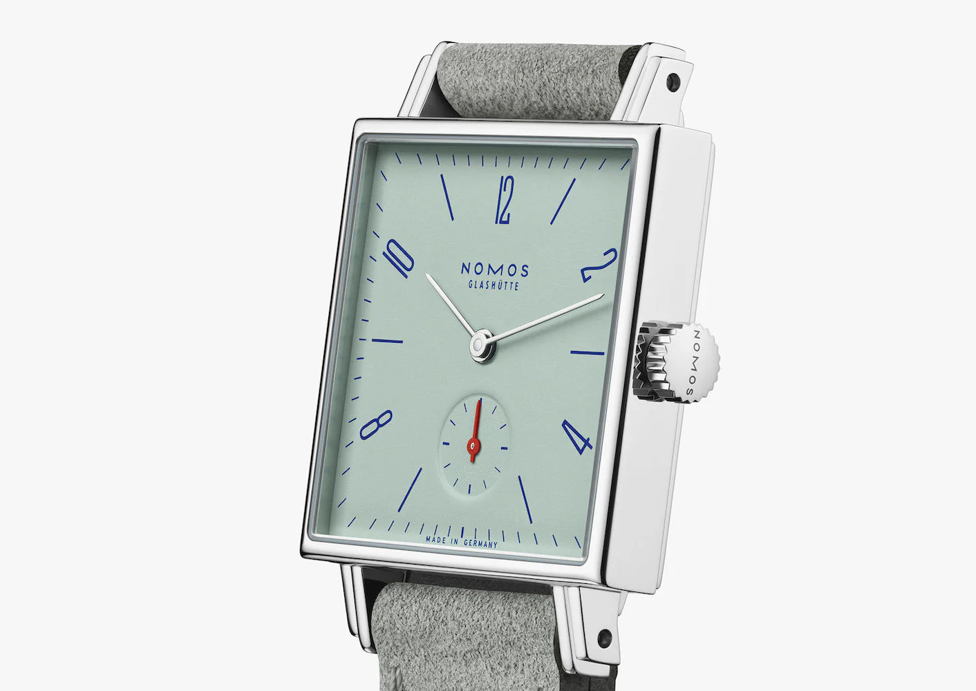 Nomos Glashutte Tetra Matcha Steel Back Watch - Image 5