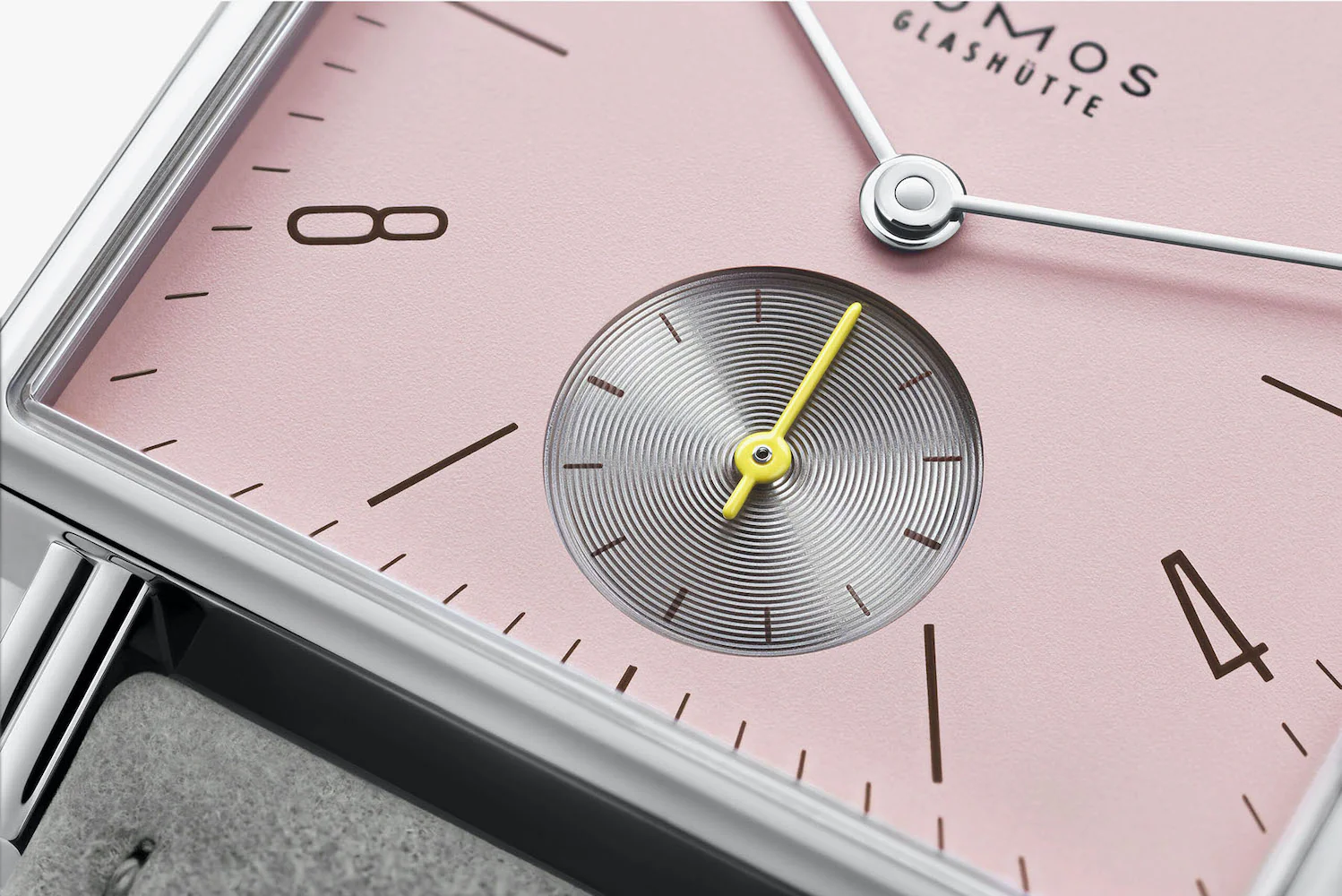 Nomos Glashutte Tetra Rose Steel Back Watch - Image 6