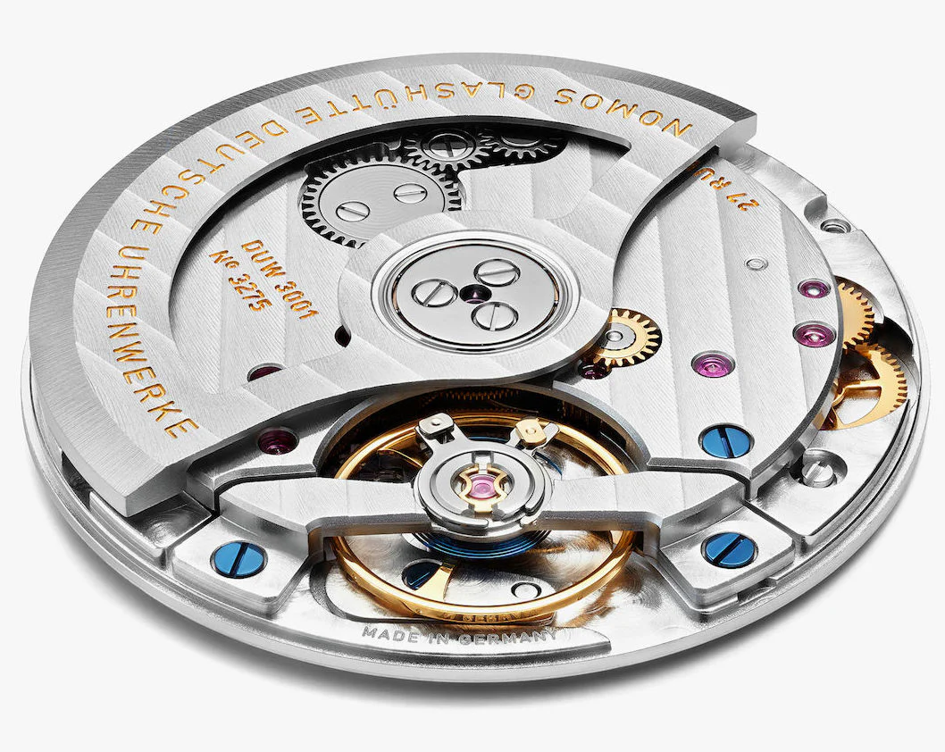Nomos Glashutte Tetra Silvercut Sapphire Crystal Watch - Image 7