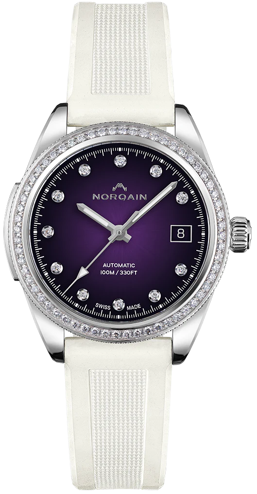 Norqain Adventure Sport 37mm Purple Gradient Rubber
