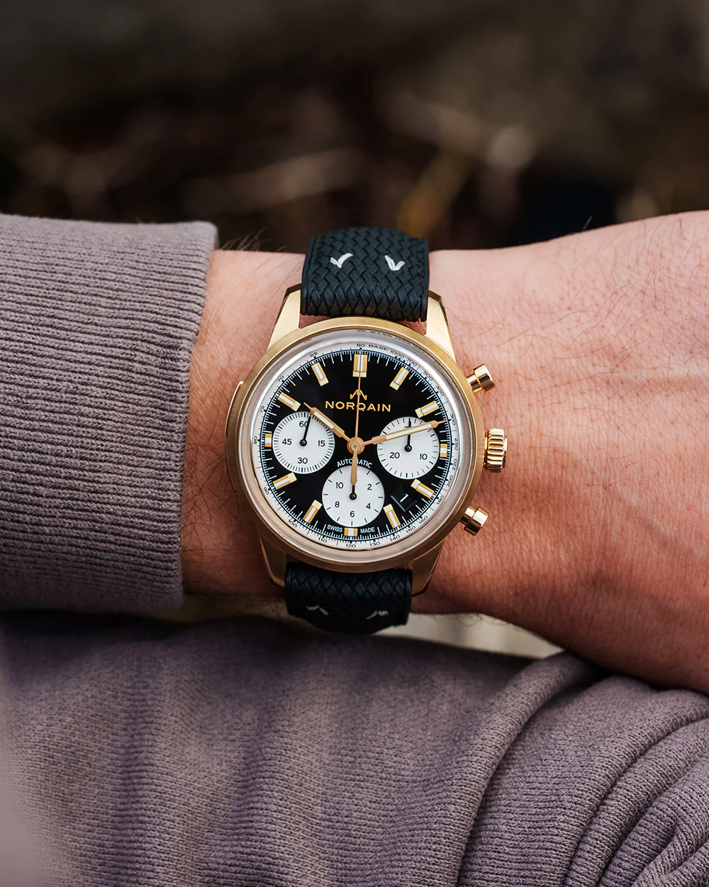 Norqain Watch Freedom 60 Chrono Bronze Limited Edition - Image 3