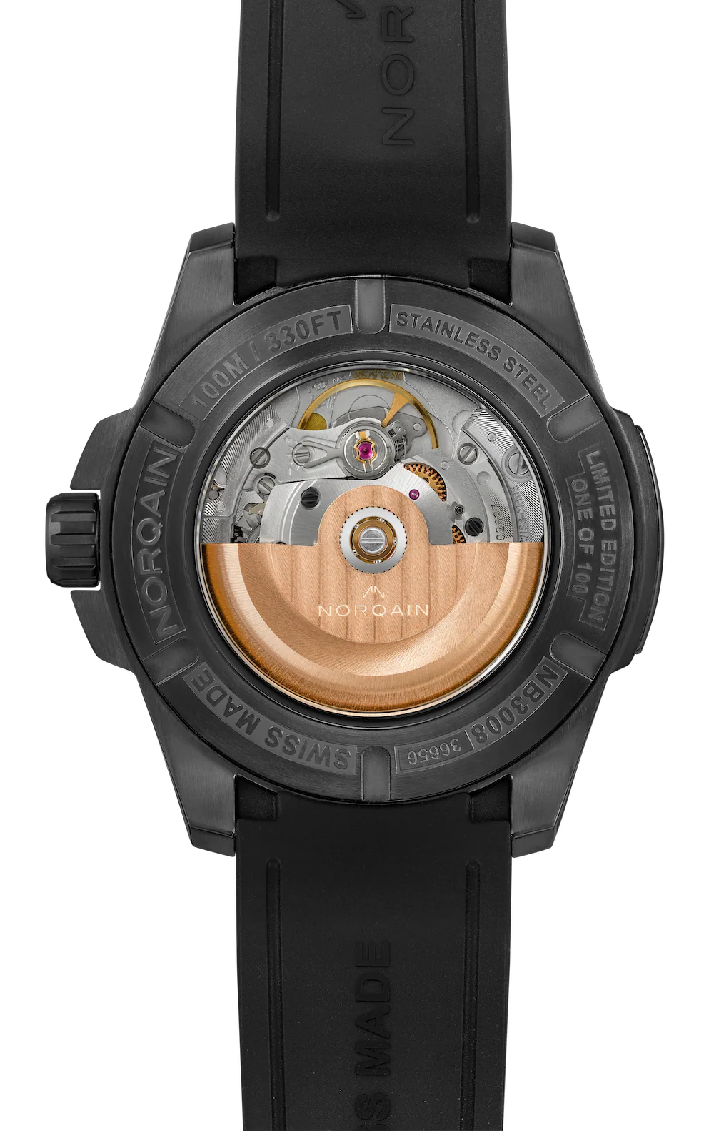 Norqain Independence Black MOP And Diamonds Limited Edition - Image 2