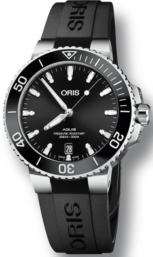 Oris Aquis Date Rubber