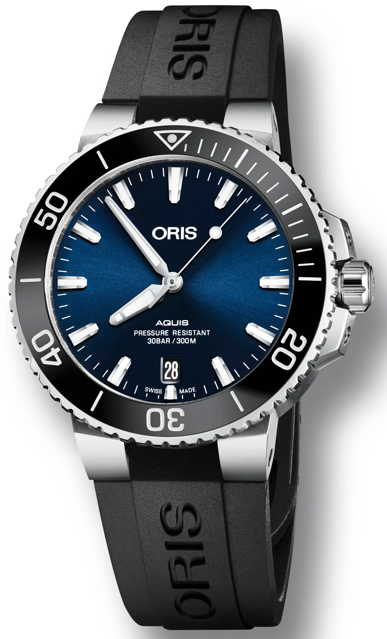 Oris Aquis Date Rubber
