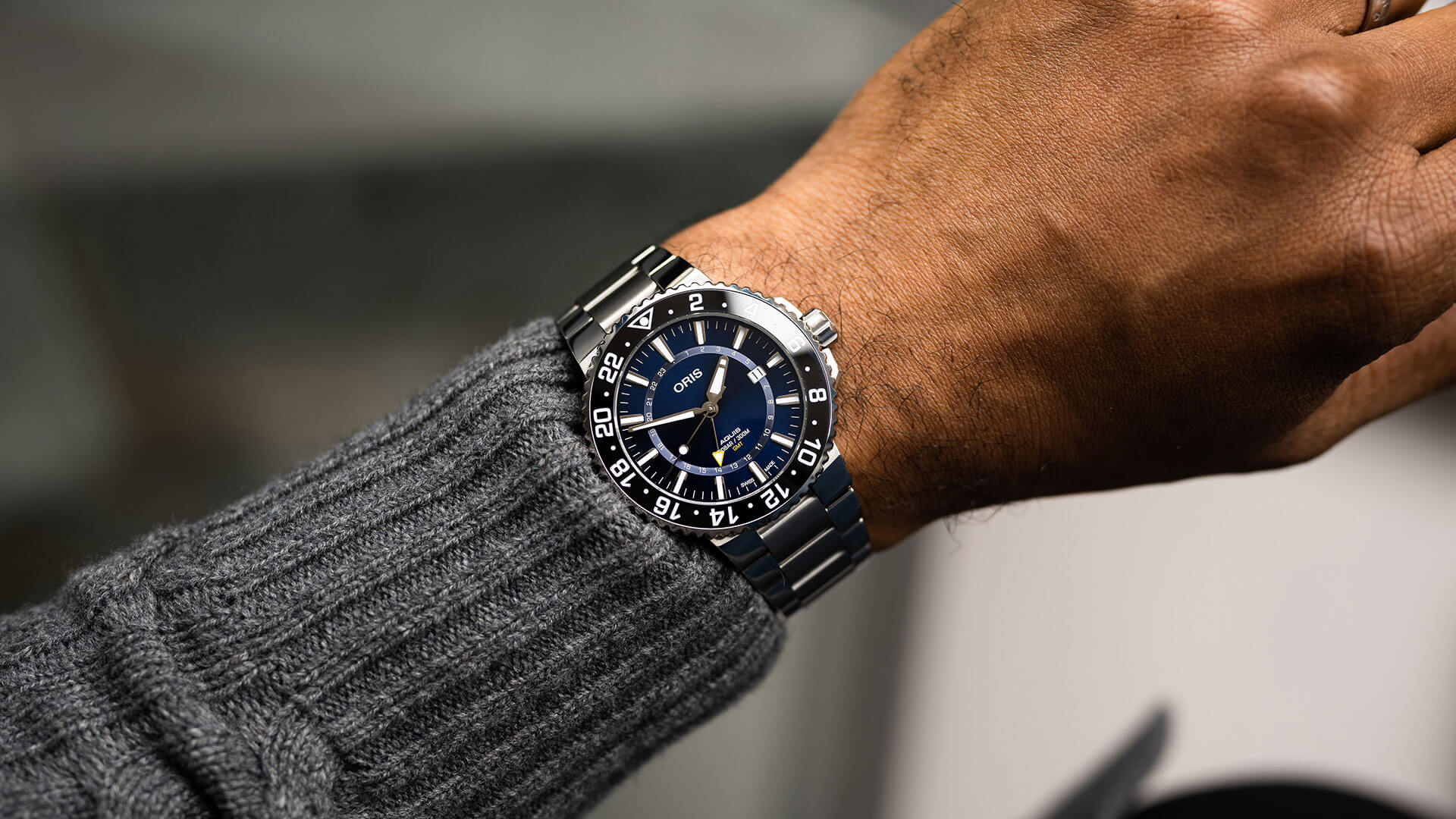 Oris Watch Aquis GMT Date D - Image 6