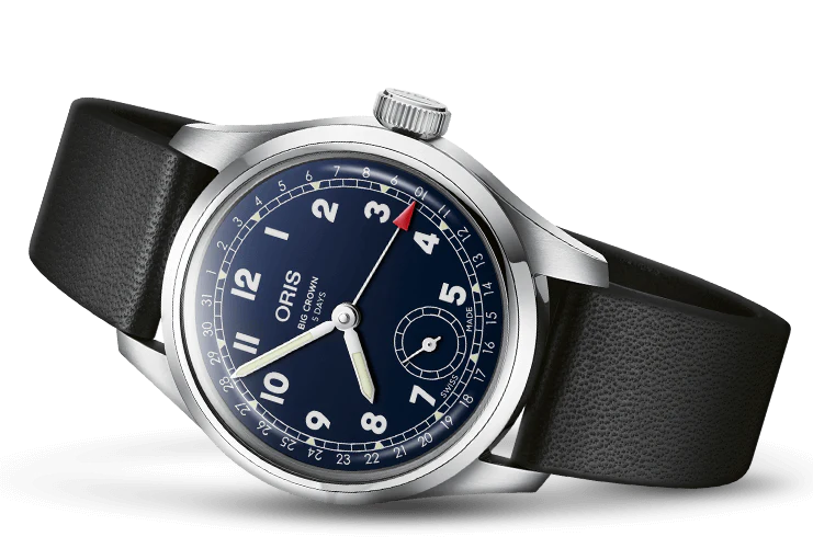 Oris Big Crown Pointer Date Calibre 403 Leather Watch - Image 2