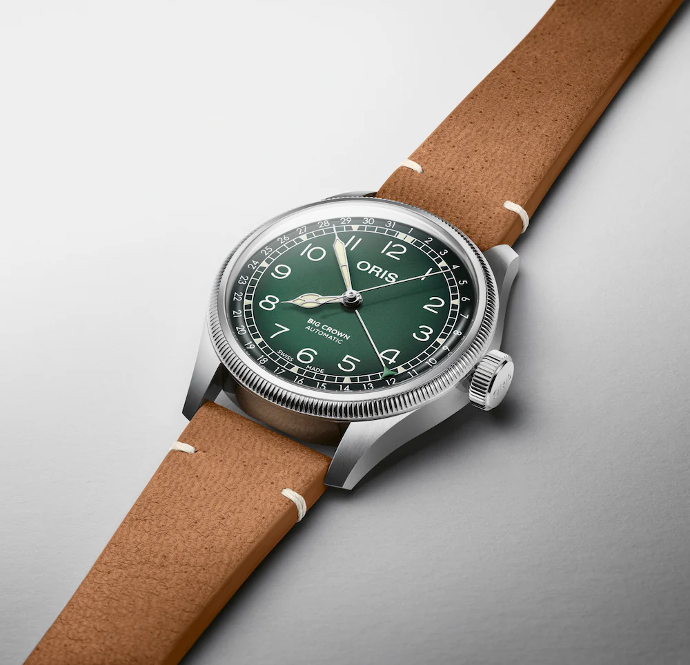 Oris Big Crown Pointer Date Cervo Volante Green Watch - Image 3