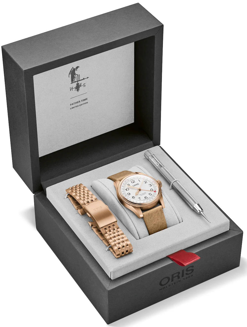 Oris Big Crown Pointer Date Father Time 40mm Limited Edition Watch - Image 10