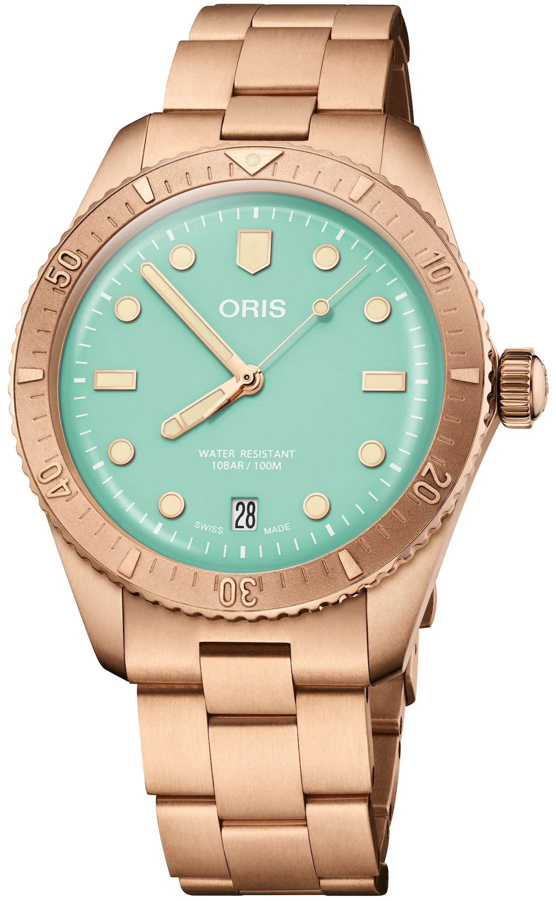 Oris Divers Sixty-Five Cotton Candy Wild Green Bracelet