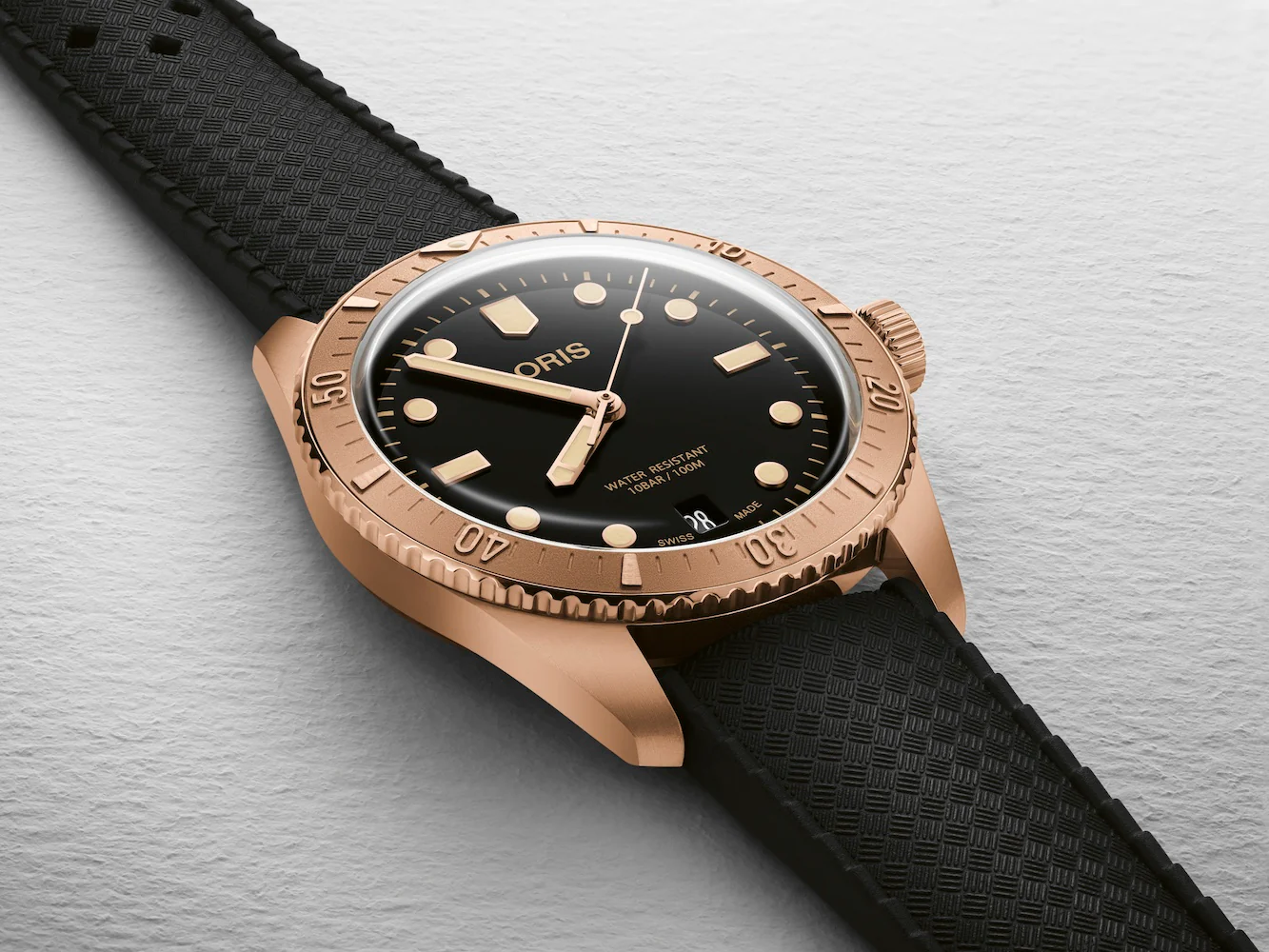 Oris Divers Sixty Five Bronze Cotton Candy Sepia - Image 3