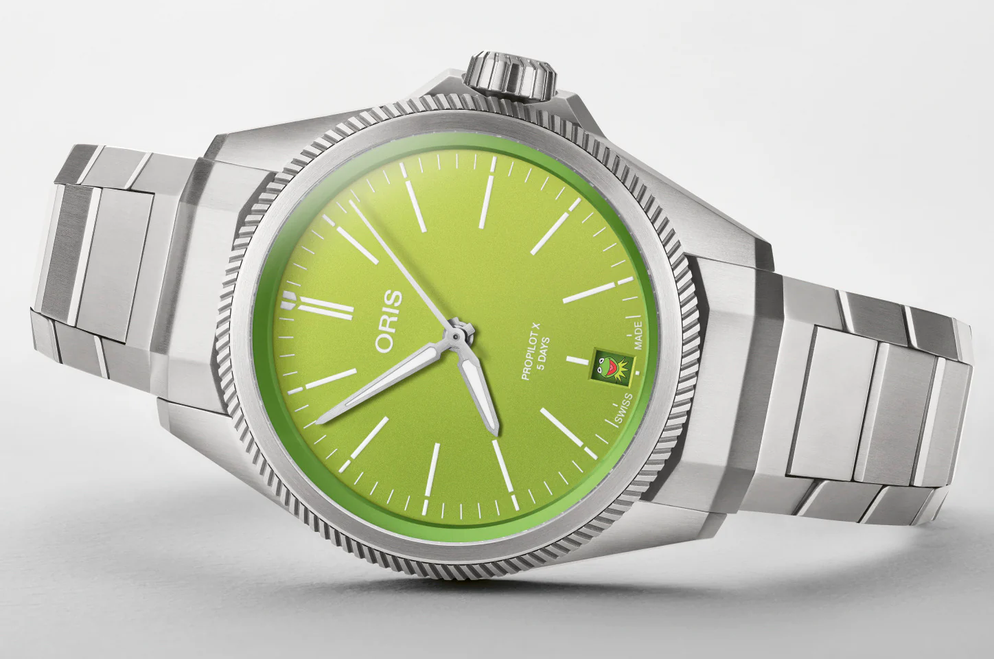 Oris ProPilot x Kermit Edition Watch - Image 5