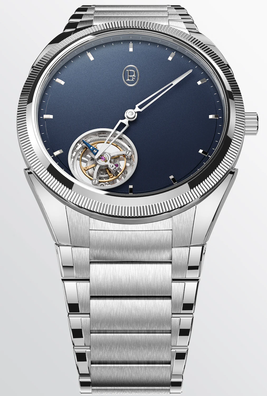 Parmigiani Fleurier Watch Tonda PF Flying Tourbillon Platinum Milano Blue Limited Edition - Image 3