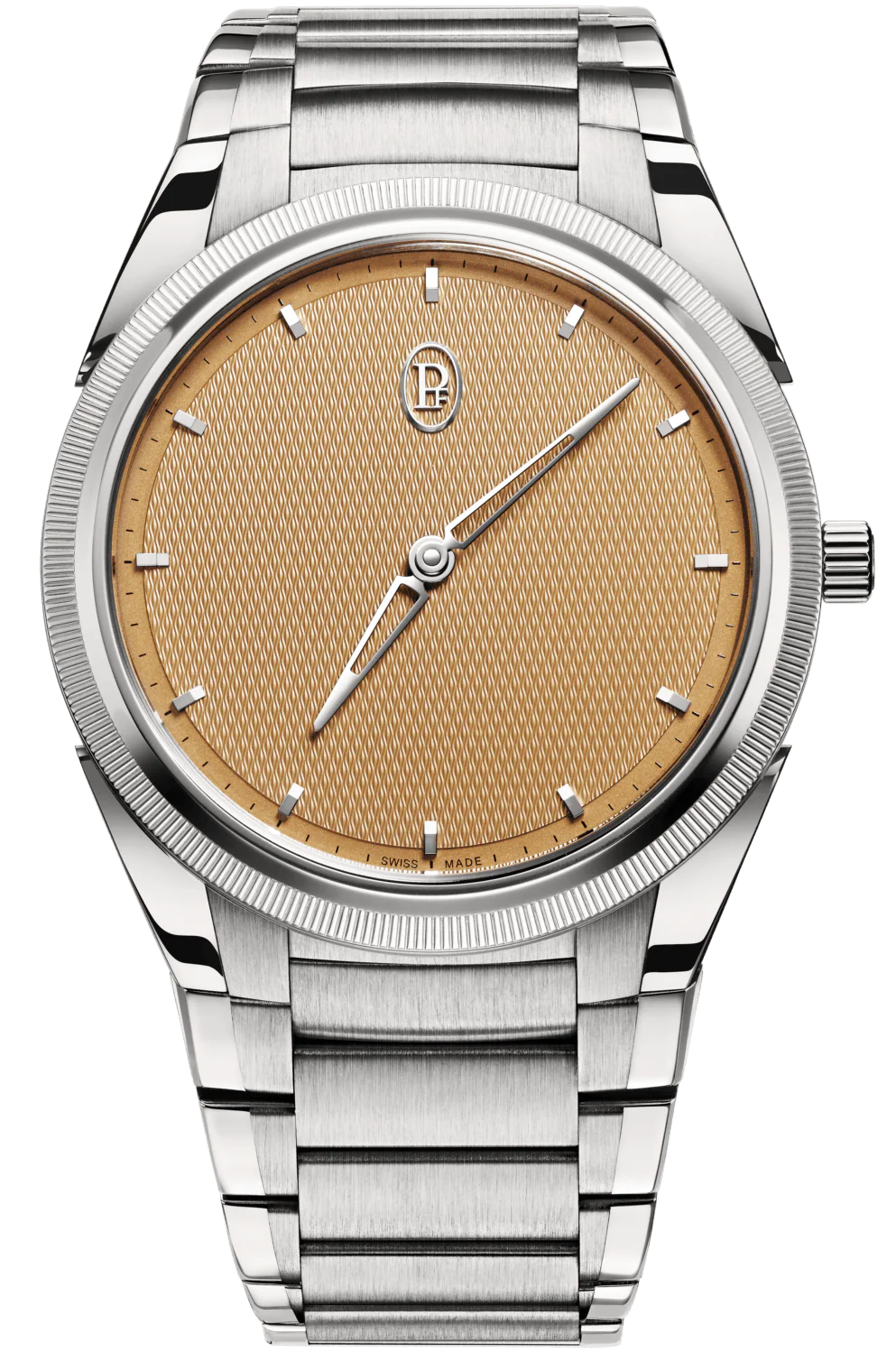 Parmigiani Fleurier Tonda PF Micro Rotor No Date Steel Platinum Watch