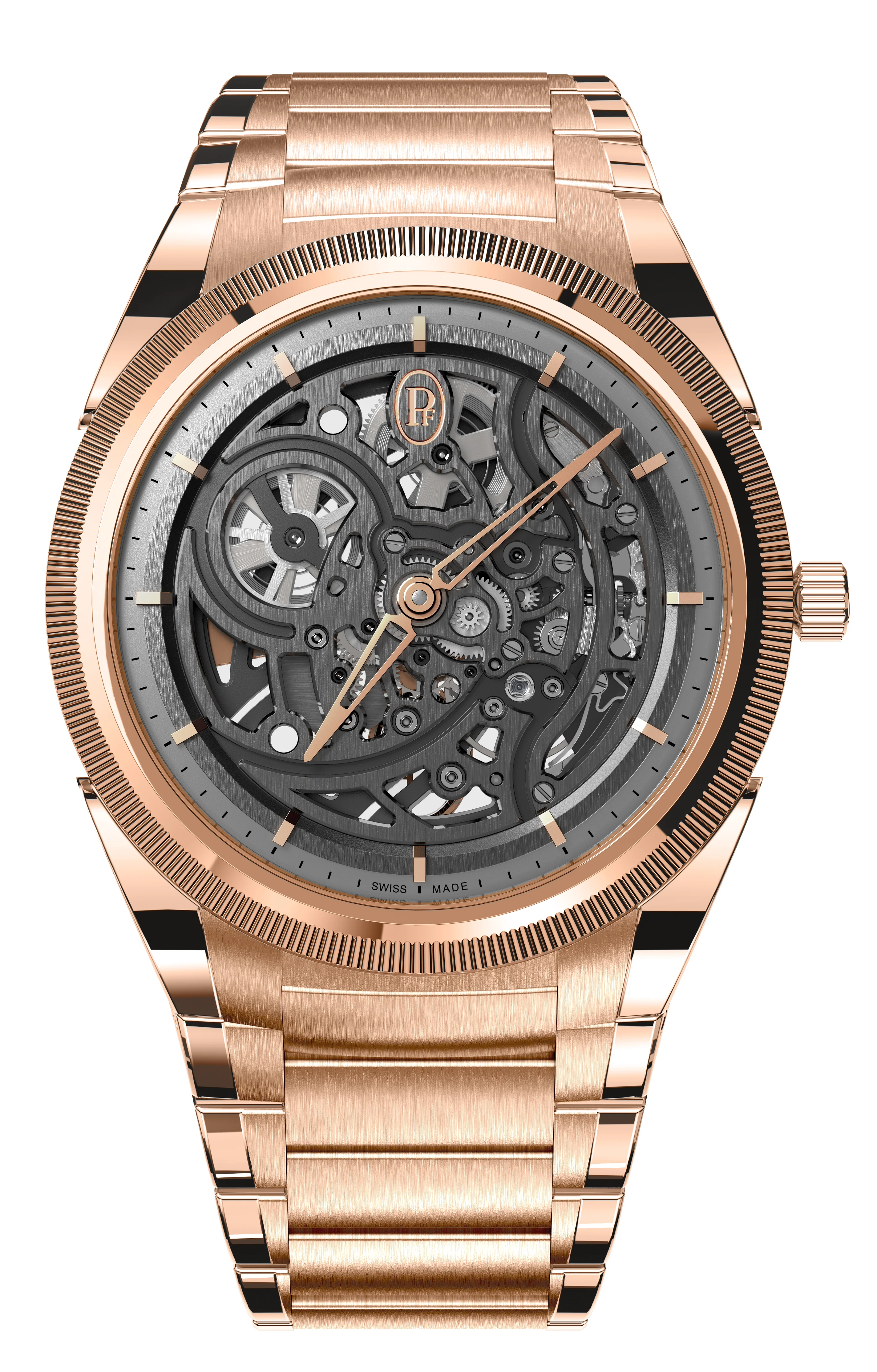 Parmigiani Fleurier Tonda PF Skeleton Rose Gold Watch
