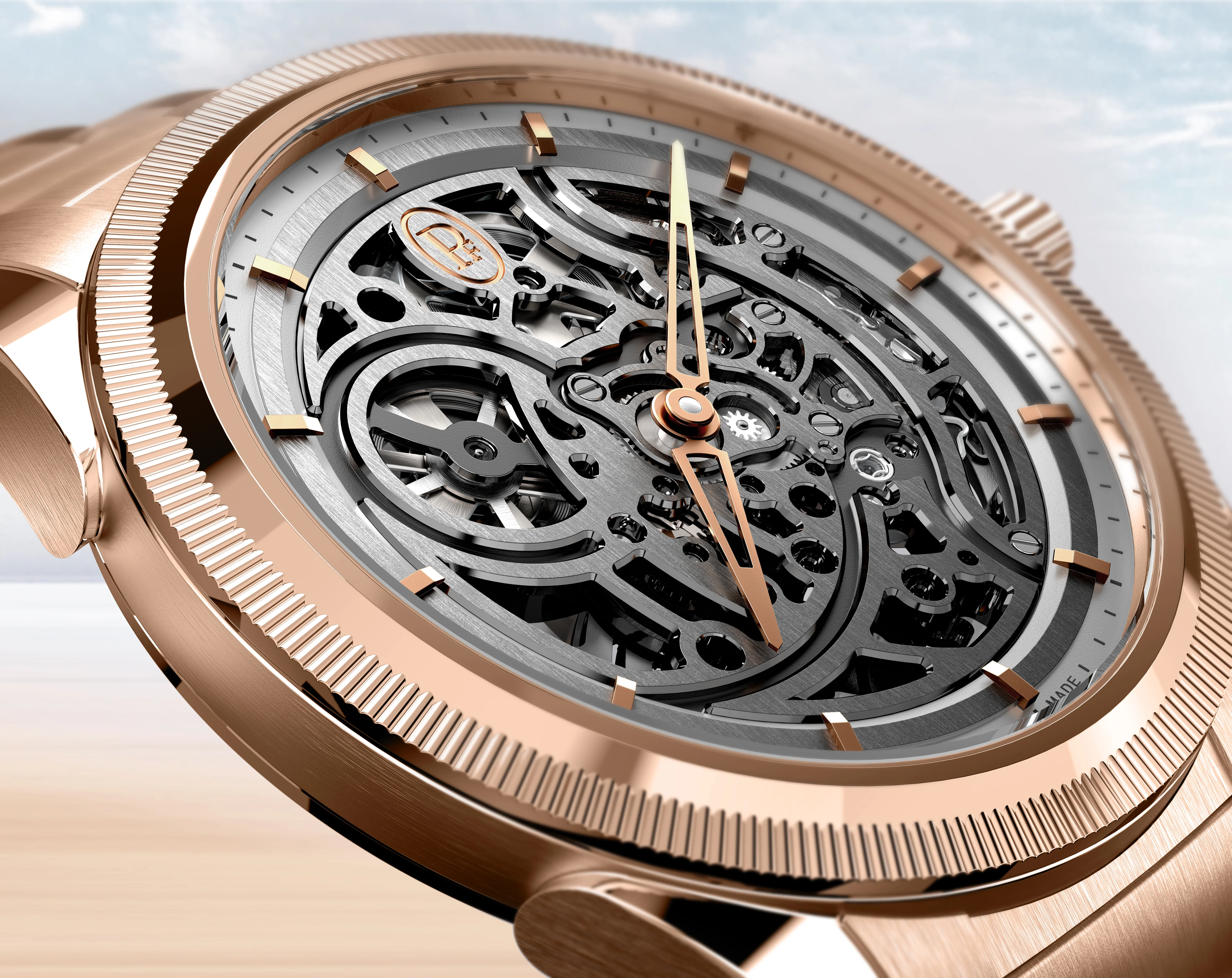 Parmigiani Fleurier Tonda PF Skeleton Rose Gold Watch - Image 3