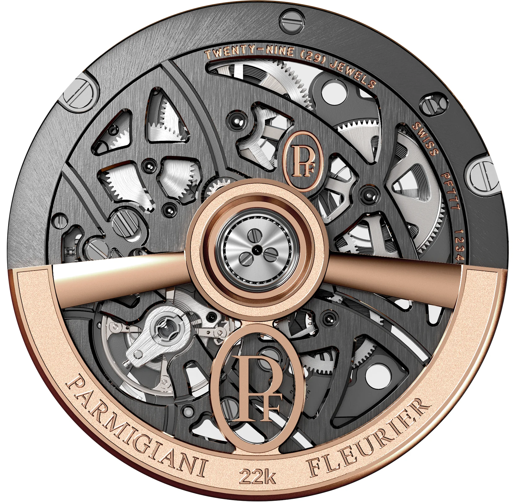 Parmigiani Fleurier Tonda PF Skeleton Rose Gold Watch - Image 4