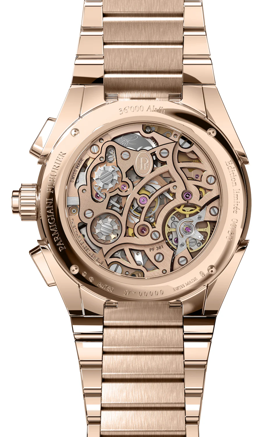 Parmigiani Fleurier Tonda PF Split Seconds Rose Gold Limited Edition Watch - Image 2