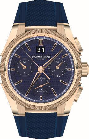 Parmigiani Fleurier Watch Tondagraph GT Rose Gold Blue Limited Edition